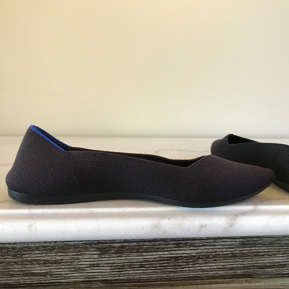 BEST SELLER 🔥 ROTHY’S BLACK THE POINT SLIP-ON SHOES - Picture 8 of 12